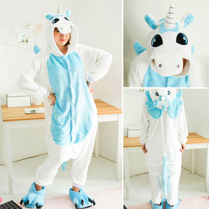 dragon-onesie-animal-unicorn-pajamas-suit-warm-soft-stitch-sleepwear-onepiece-winter-jumpsuit-pijama-cosplay