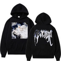 Revenge Hoodies Fashion Creativity Heaven Painting Graphic Print Hoodie Men Vintage Hoodies Male Hip Hop Sweatshirt Size XS-4XL