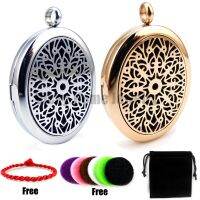 With Chain Aromatherapy Oils Diffuser Locket with