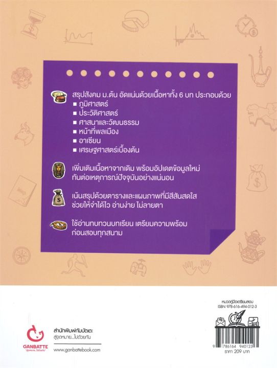 หนังสือ-lecture-สรุปเข้มสังคม-ม-ต้น-ฉบับปรับปรุง