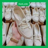 ✠☃ Super Beautiful White Beige slip-Ons Shoes Easy To Wear