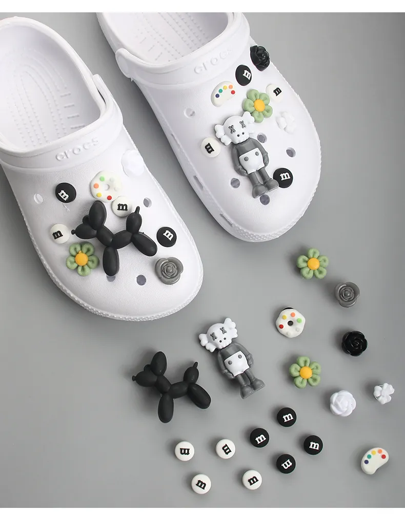 Crocs Jibbitz Charm Shoes Phụ Kiện Tự Làm Sesame Street Khóa Giày Hoạt Hình  Dễ Thương Guốc Khóa Trang Trí Cho Crocs 