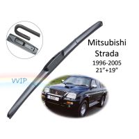 โปร++ ใบปัดน้ำฝน ก้านปัดน้ำฝน Mitsubishi Strada ปี 1996-2005 ขนาด 21 นิ้ว 19 นิ้ว ส่วนลด ปัดน้ำฝน ที่ปัดน้ำฝน ยางปัดน้ำฝน ปัดน้ำฝน TOYOTA