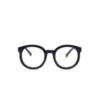 Black frame glasses female plain facial artifact net red large frame round face黑框眼鏡女素顏神器網紅大框圓臉鏡框近視ins風復古眼鏡框男平光