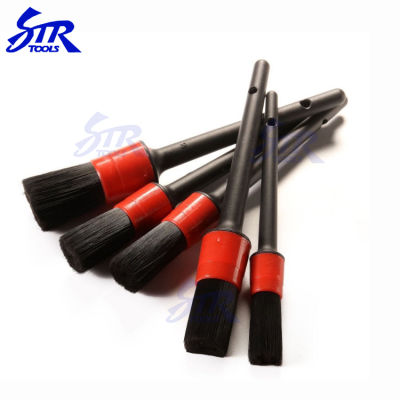 5 ชิ้น   แปรงอเนกประสงค์  Detailer Brush set ชุดแปรงทำความสะอาด ขนหนา