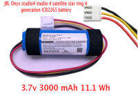 Onyx studio4 studio 4 satellite star ring 4 generation ICR2265 audio battery 3.7v 3000 mAh 11.1 Wh เจ บี แอบ