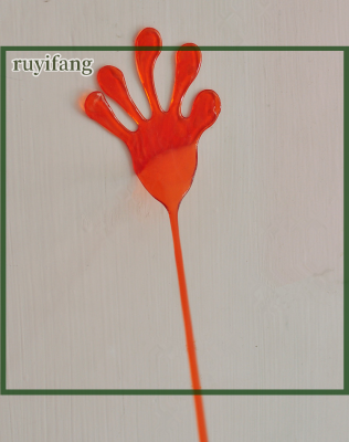 ruyifang 10 pcs เด็กปาร์ตี้จัดหามินิสติ๊กเจลลี่สติ๊กตบ squishy ของเล่นมือ