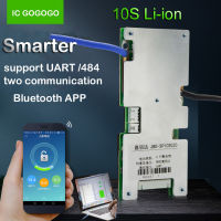 10วินาทีอัจฉริยะคณะกรรมการป้องกัน UART 485การสื่อสารแบบ Dual บลูทูธ APP ควบคุมการแสดงผล Li-Ion Lipo BMS 36โวลต์