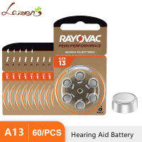 (ในสต็อก) แบตเตอรี่เครื่องช่วยฟัง60ชิ้น10การ์ด Zinc Air 1.45V Rayovac Peak A13 13A 13 P13 PR48เครื่องช่วยฟังเครื่องช่วยฟัง **