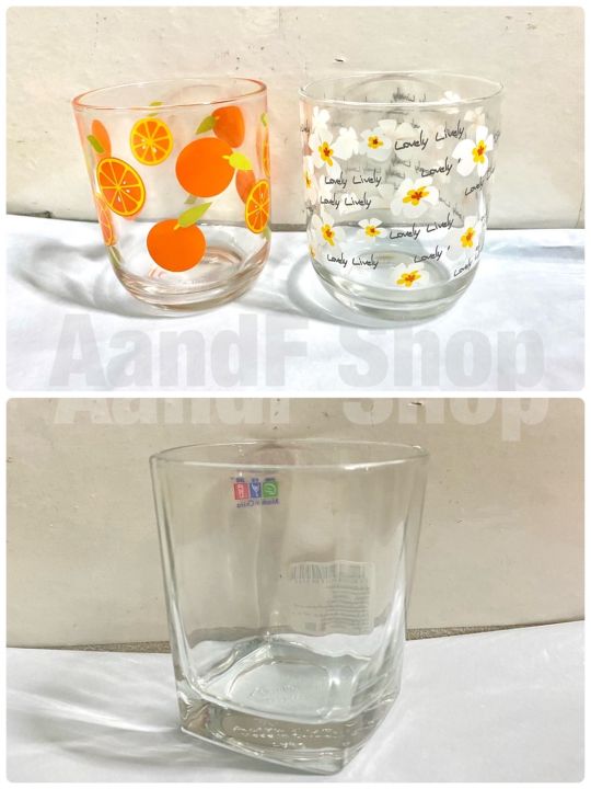 แก้ว-แก้วใส-แก้วตูดเหลี่ยม-แก้วลายส้ม-แก้วลายน่ารัก-แก้วลายดอกไม้-แก้วกระเบื้อง-แก้วเซรามิก