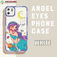 Jinsouwe เคส Oppoa16K เคสโทรศัพท์สำหรับ A16K OPPO สำหรับเด็กหญิงเด็กชายปลอกการ์ตูนเจ้าหญิงฝาหลังยางนุ่ม