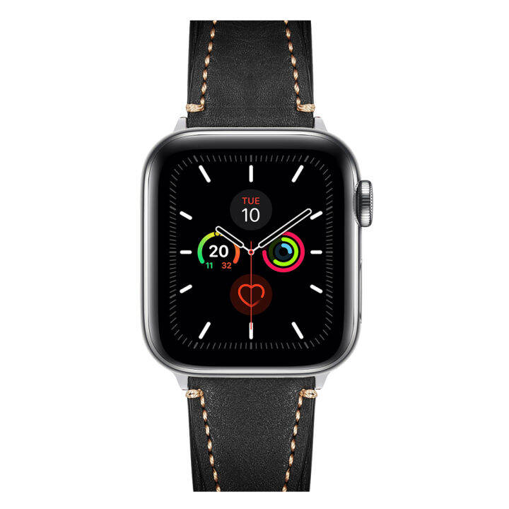 สายนาฬิกาapple-watchขนาด38มม-40มม-42มม-44มม-สายหนังสายรัดข้อมือชั้นนำบางและบางสำหรับapple-watch-se-amp-series-6และseries-5-4-3-2-1