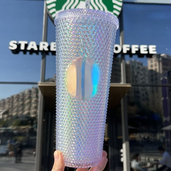 Starbucks Acrylic Diamond Cut Crystal Tumbler, Starbucks Cup, Tumbler,  Coffee, Bedazzled Starbucks Rhinestone Tumbler | Sparkle in Style!