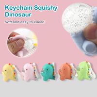 Cute Cartoon Keychain Squishy Dinosaur Childrens Creative Decompression Toy D3B3