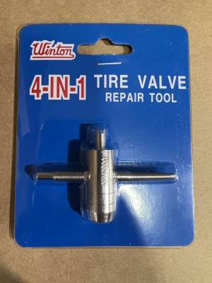 หัวขันลูกศร (ยางใน) แบบ4 in 1 ยี่ห้อ Winton ตัวขันศร Tire Valve ขันลูกศร สินค้าพร้อมส่ง