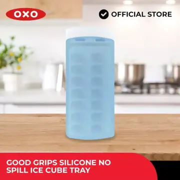 OXO Good Grips No Spill Ice Cube Tray With Silicone Lid - Set Of 2