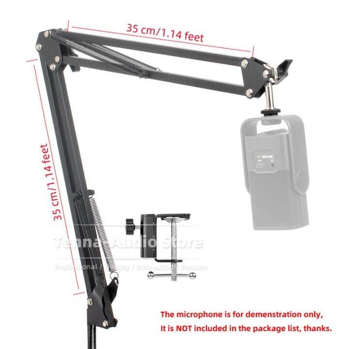 For RODE NTUSB NT USB MINI Cantilever Table Desk Recording Mic Holder