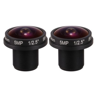 2X HD Fisheye Cctv Lens 5MP 1.8mm M12x0.5 Mount 1/2.5 F2.0 180 Degree for Video Surveillance Camera Cctv Lenses