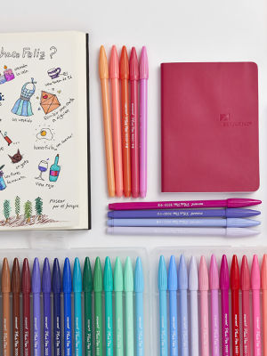 48Pcs Fine สีชุดปากกา Monami 3000สีน้ำ Micron Tip Marker Liner สำหรับเขียนสำนักงานโรงเรียน Art Supplies A6261