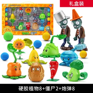 Plants vs Zombies Toys Action Figures Gargantuar Robot Christmas Gift Plant  Zombie Game Fan Figurines Doll Toy For Children