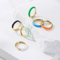 【YF】✵☊☫  HECHENG，Lady New Fashion MultiColor Enamel Rings Metal Wholesale Accessories Gifts