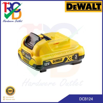 DeWALT แบตเตอรี่ Lithium-ion 12V 2/3Ah. รุ่นใหม่  (DCB127,DCB124)