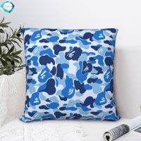 Bape Camouflage Square Pillowcase Cushion Cover Creative Zipper Home Decorative Throw Pillow Case Home Nordic 45x45cm