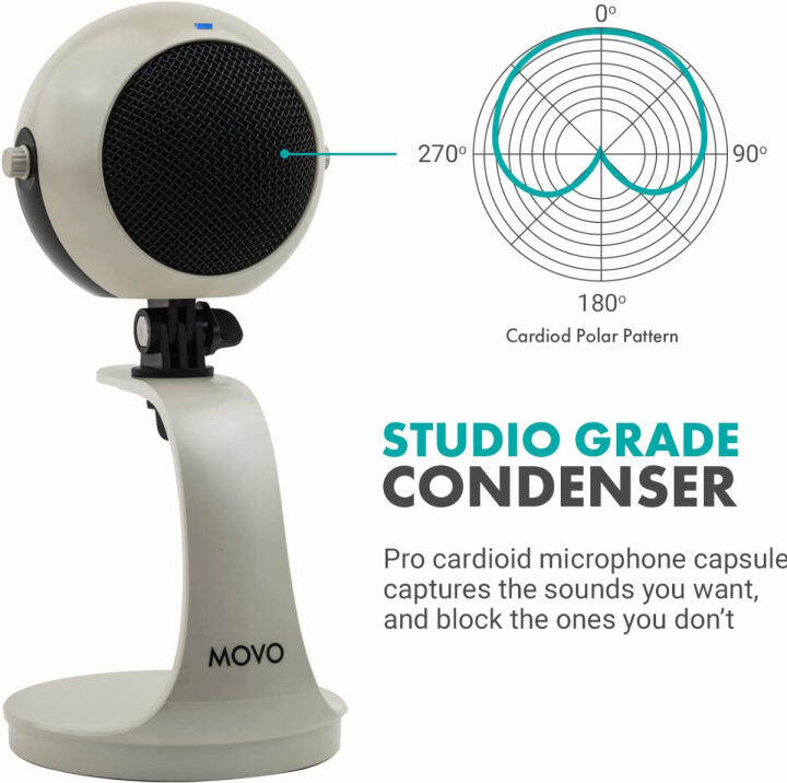 movo-webmic-usb-microphone-with-desktop-stand-in-pearl-white-cardioid-condenser-computer-microphone-for-pc-and-mac-with-mic-gain-headphone-monitoring-mic-for-gaming-podcasting-streaming-video