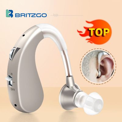 ZZOOI Britzgo Hearing Aids For The Deaf Elderly Wireless Mini Digital USB Rechargeable Sound Amplifier Ear Aid Tools Audio Amplifier
