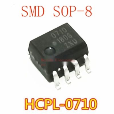 10Pcs ใหม่นำเข้า HCPL-0710-500E HCPL-0710 SOP-8แพทช์นำเข้า Optocoupler