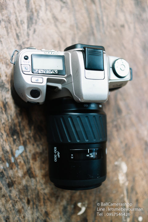 ขายกล้องฟิล์ม-minolta-sweet-a-serial-91003583-body-only-พร้อมเลนส์-minolta-100-300mm