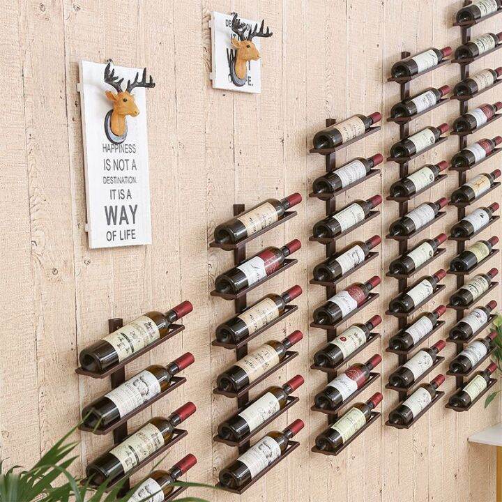 rack wall hanging wallmounted holder home wine display rack wine bottle Stand bar counter