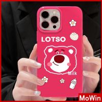 lxz85 เข้ากันได้สำหรับ เคสไอโฟน เคสไอโฟน11 เคส iphone 11 สำหรับ iPhone 14 Pro Max เคสไอโฟนสีชมพูเคสนิ่ม TPU เคลือบเงากันกระแทกกล้องน่ารักสตรอเบอร์รี่และหมีเข้ากันได้กับ iPhone 13 Pro max 12 Pro Max 11 xr xs max 7Plus