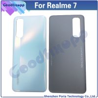 ฝาครอบเคสด้านหลังฝาหลังแบตเตอรี่สำหรับ RMX2155อะไหล่ฝาหลังของ Realme7สำหรับ Realme 7 RMX2151