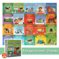 หนังสือเด็กภาษาอังกฤษ หนังสือฝึกภาษา 20 หนังสือ Usborne Farmyard Tales First Experiences English Story Books For Kids Set Picture Book English Learning Reading Book Educational Learning Materials Gift for Beginner