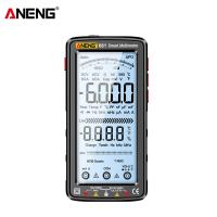 [Arrive 1-3 Days]ANENG Multimeter Tester Anti-burn Electrical Capacitance Meter 6000 Counts Rechargeable Flashlight Lighting LCD Screen Measuring Tools