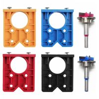 35mm Hinge Drilling Jig Set Concealed Guide Hinge Hole Drilling Locator Woodworking Hole Opener Door Cabinet Accessories Tools