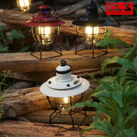 Spot parcel postCLS Cross-Border Outdoor Camping Lantern R Camping Lantern LED Portable Lamp Camp Decoration Atmosphere Chandelier