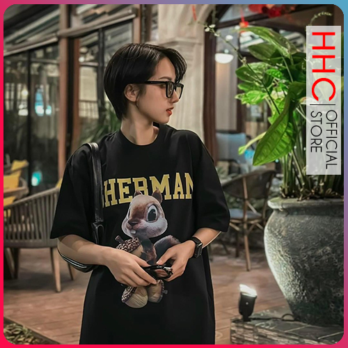 Áo thun thể thao Drew House 3D SHERMAN SS TEE BLACK Áo Thun Nữ