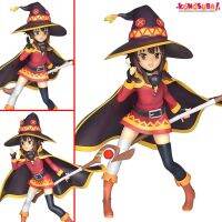 Figure ฟิกเกอร์ จากการ์ตูนเรื่อง KonoSuba 2 Kono Subarashii Sekai ni Shukufuku wo ขอให้โชคดีมีชัยในโลกแฟนตาซี Megumin เมงุมิน เมกุมิน ชุดแม่มด จอมเวทสาว Witch Suit โมเดล การ์ตูน Complete Figure Model Cartoon Anime Hobby Manga Gift อนิเมะ มังงะ