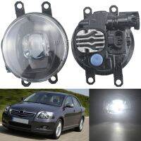 ไฟขับรถไฟตัดหมอก LED DRL สำหรับรถยนต์ Toyota Avensis รถเก๋ง Estate รถแฮทช์แบค T25 2003 2004 2005 2006 2007ไฟหน้าตัดหมอก2008