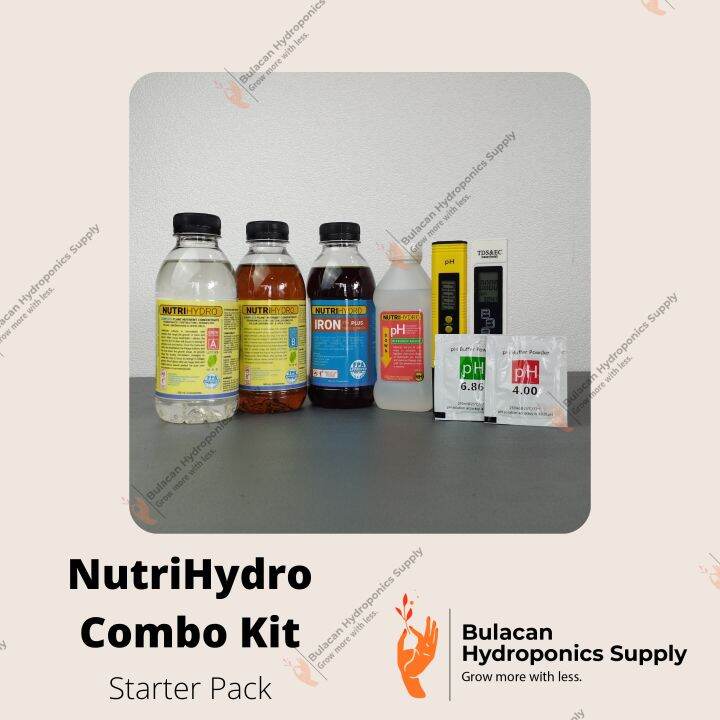 Hydroponics Starter Pack - NutriHydro | Lazada PH