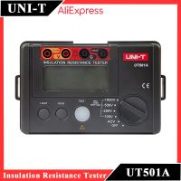 UNI-T UT501A 1000V Insulation Resistance Tester 2000 Count LCD Display Megger Auto Range Ohm Tester Megohmmeter Voltmeter