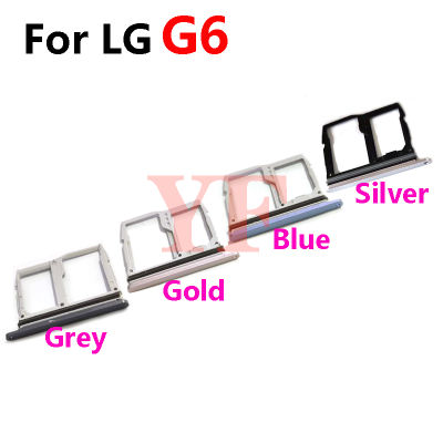 Untuk LG G6 G5 G2 G8 G8X H820 H830 VS987 LS992 US997 VS988 Pemegang Kad Sim &amp; SD Pemegang Dulang Slot Penggantian Bekas IS Air