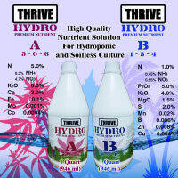 ?สินค้ามาใหม่?ปุ๋ยน้ำ AB สำหรับการปลูกพืชทุกชนิด THRIVE HYDRO คุณภาพสูง