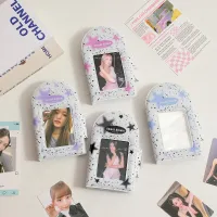 3 Inch Kpop Binder Photocard Holder Keychain Star Instax Mini Photo Album for Slides Idol Cards Protectors Collect Book Korea  Photo Albums