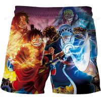 One Piece Luffy  Beach pantsshorts pants New Harajuku pants 3D Cartoon Print Cool