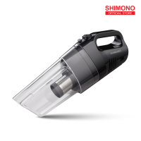 Shimono Cyclone vacuum cleaner เครื่องดูดฝุ่นพลังไซโคลน รุ่น SVC-1021 สีดำ เครื่องดูดฝุ่นแบบพกพา ขนาดเล็ก