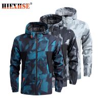 Shark Soft Shell Ry Jacket Men Casual Sports Outdoor Coat Waterproof Breathable Spring Thin Men Jacket