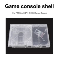 Transparent Replacement Flip Top Case DIY Replace Housing Replacement Shell Case Clear Game Accessories For PS2 Slim SCPH 7Xxxx